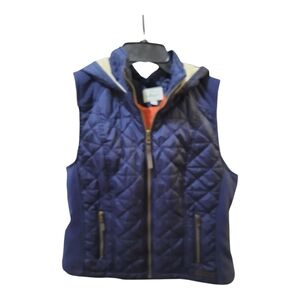 G.H. Bass & Co. Navy and Orange Vest Size L
